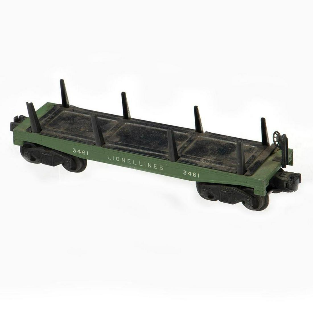 Lionel Post War 3461 Green/White Log Dump (1 of 3)