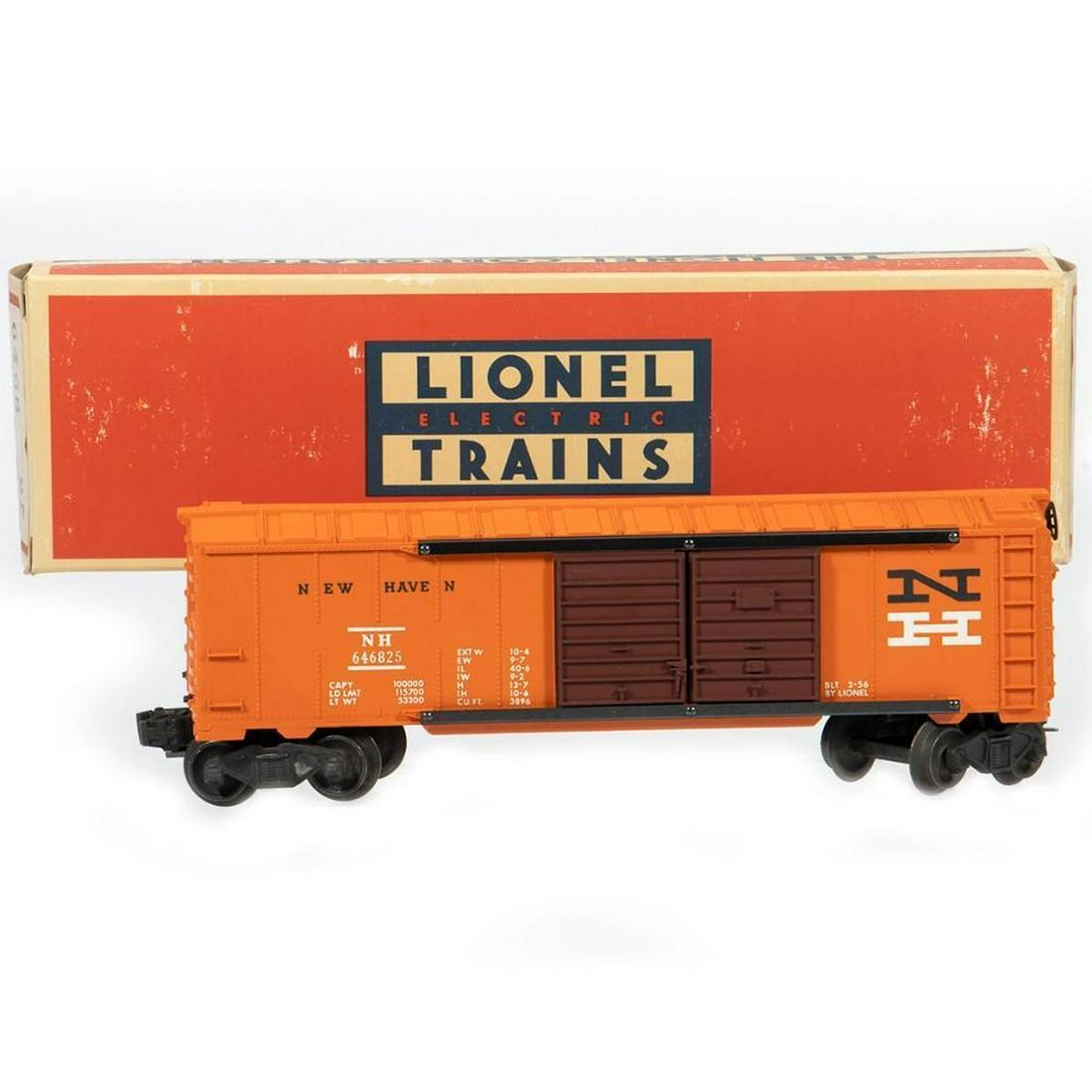 Lionel Postwar 6468-25 New Haven Auto Box Car with box (1 of 2)