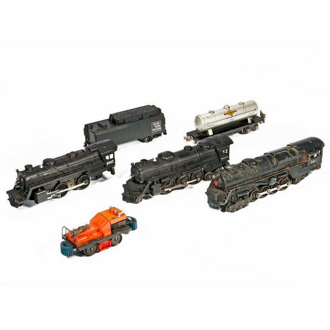 Lionel Postwar & Modern Locos, 50 Gang Car, 1680 Tank Car. (1 of 6)