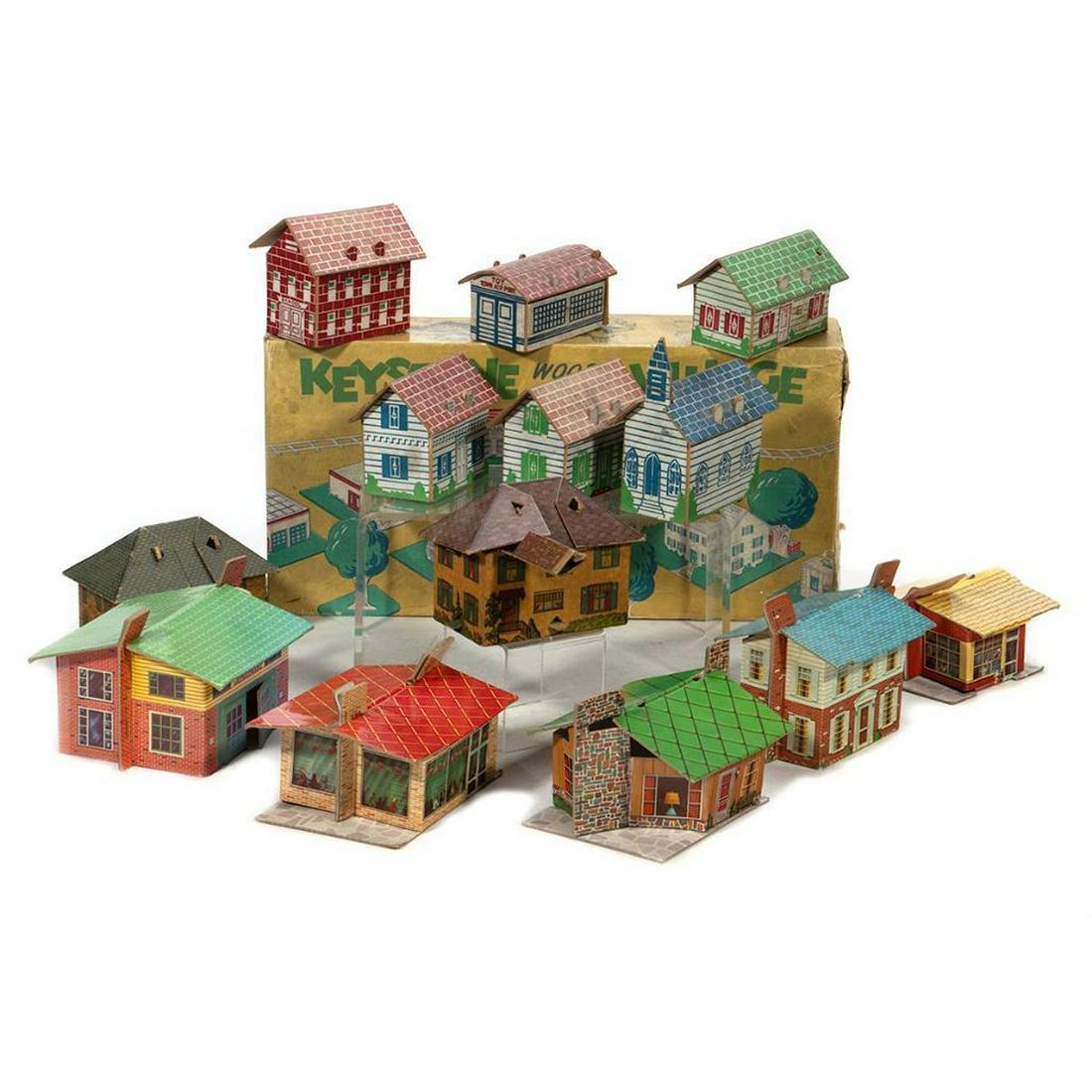 Minitown, Toy Town & Keystone Train Accessory Buildings (1 of 5)