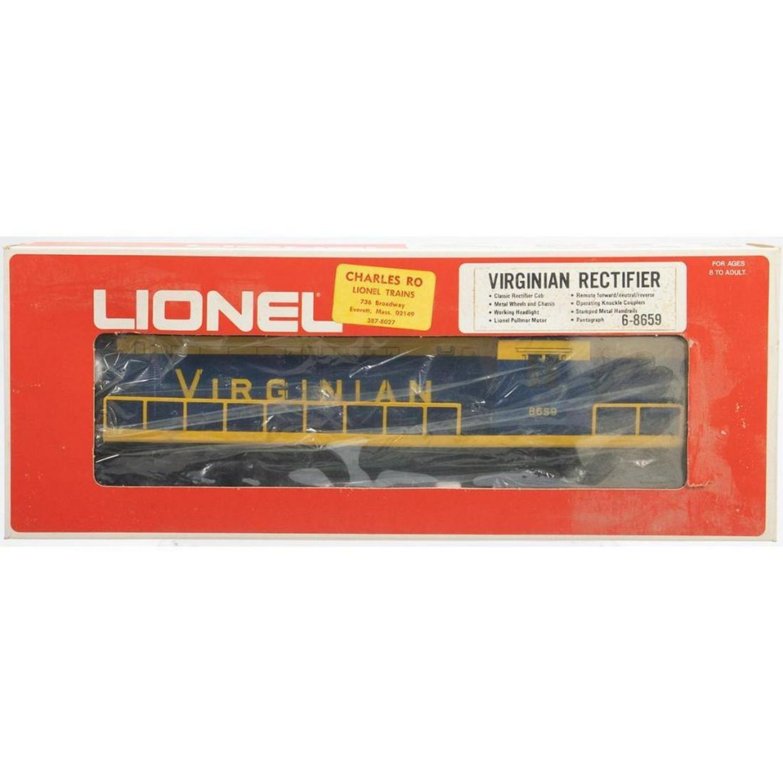 Lionel 6-8659 Virginian Rectifier Electric Locomotive - original box (1 of 2)