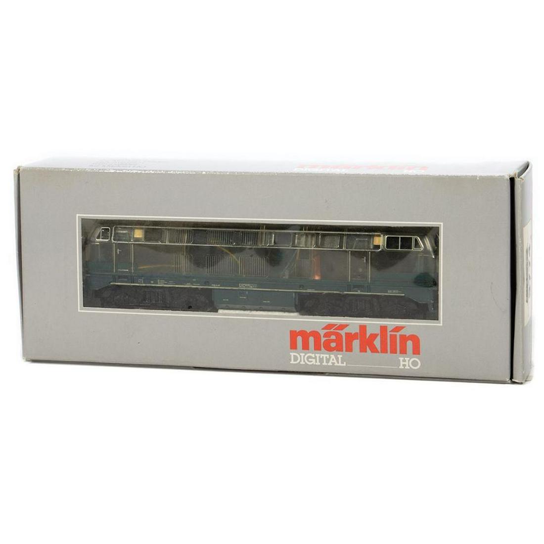 Marklin HO 3774 Transparent Digital Demonstrator Locomotive: Marklin HO 3774 Transparent Digital Demonstrator Locomotive. Unused in original box. Store demonstrator unit with clear shell to show the digital electronics inside.