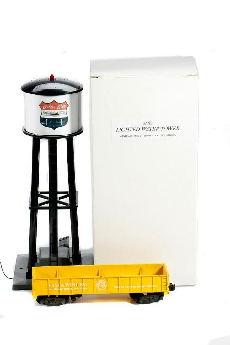 American Flyer S Gauge Club Car and Special Water Tower (1 of 2)