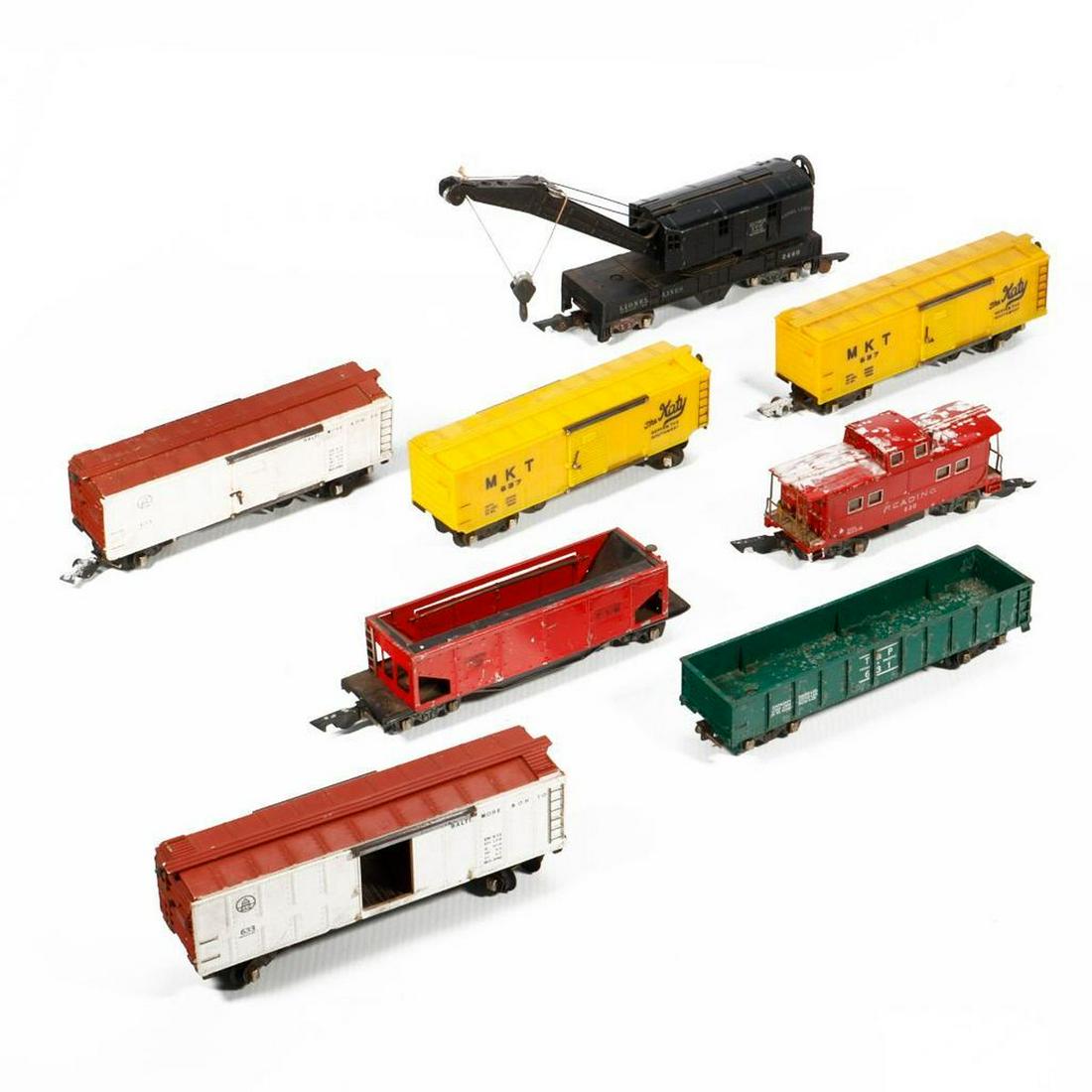 10 American Flyer Link Coupler Freight Cars (1 of 3)