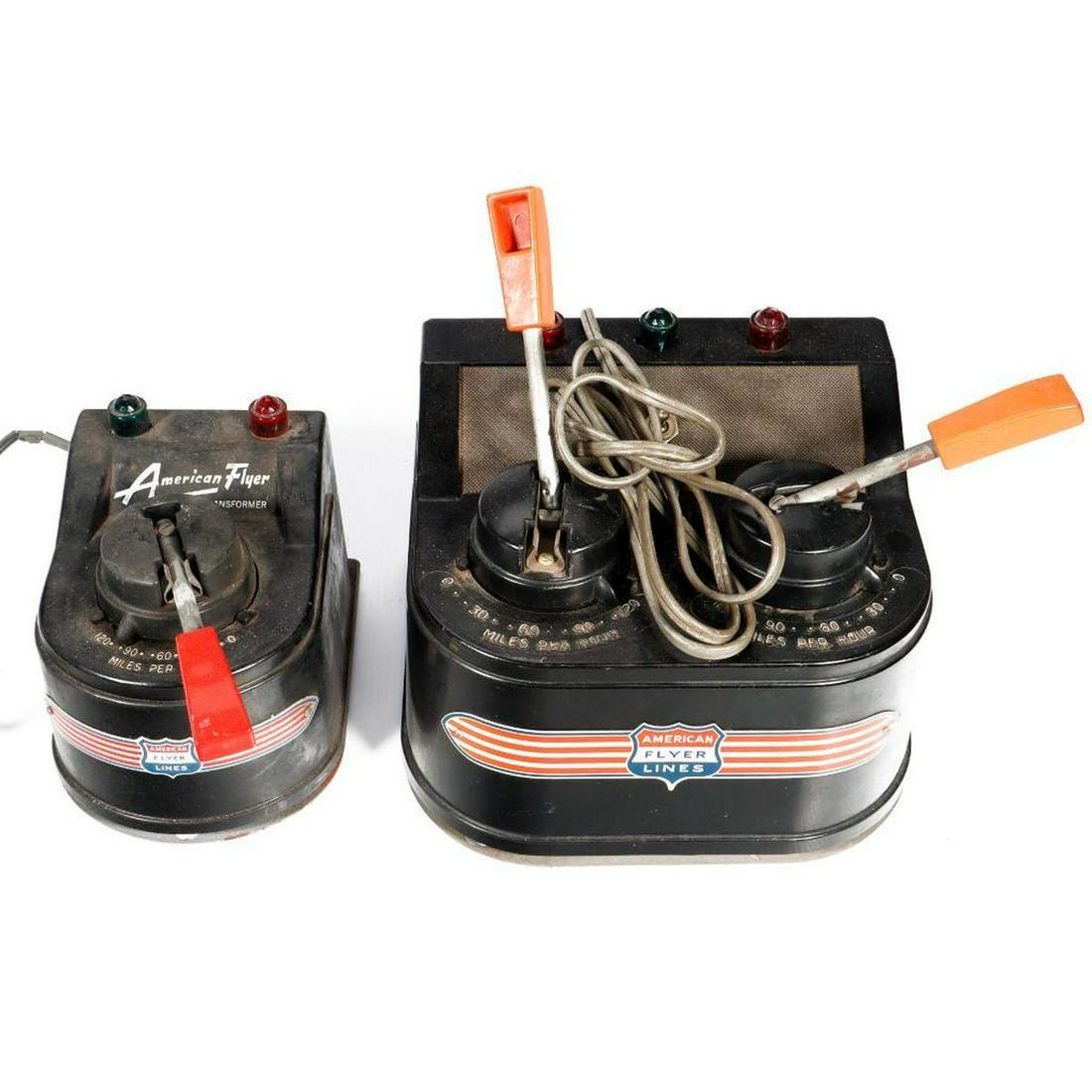 American Flyer S Gauge 18B Dual Control Xfmr and 15B Xfmr (1 of 3)