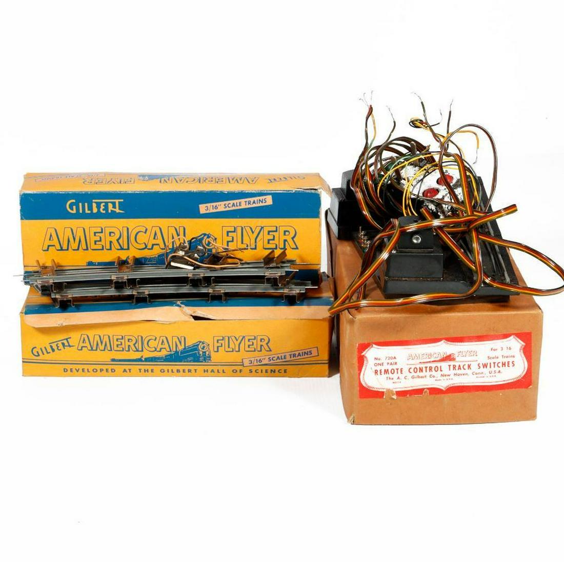 Gilbert American Flyer S Gauge Track and Switches (1 of 3)