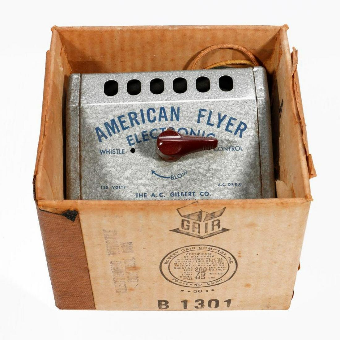 American Flyer S Gauge Electronic Whistle Control in Original Box (1 of 1)