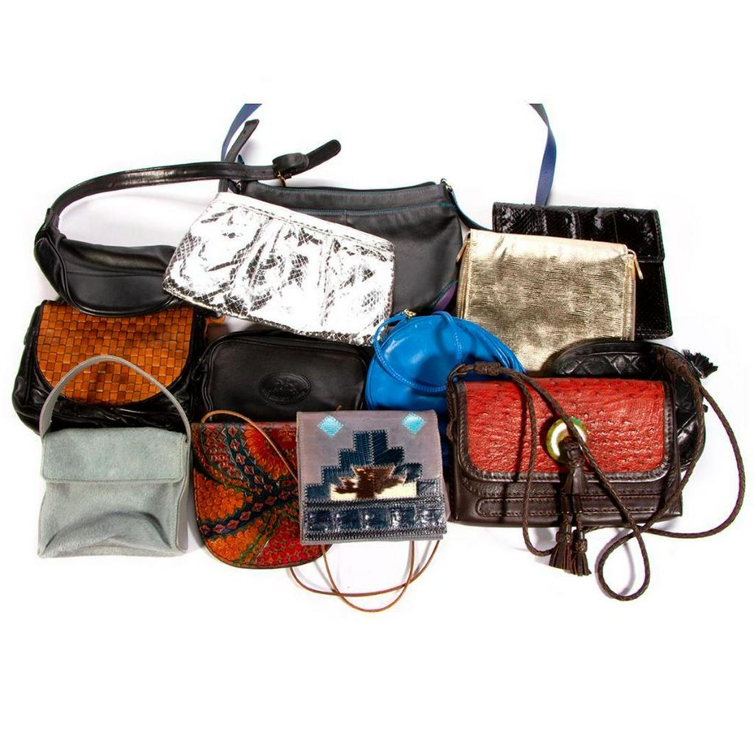 Collection of Assorted Leather Bags. (1 of 15)