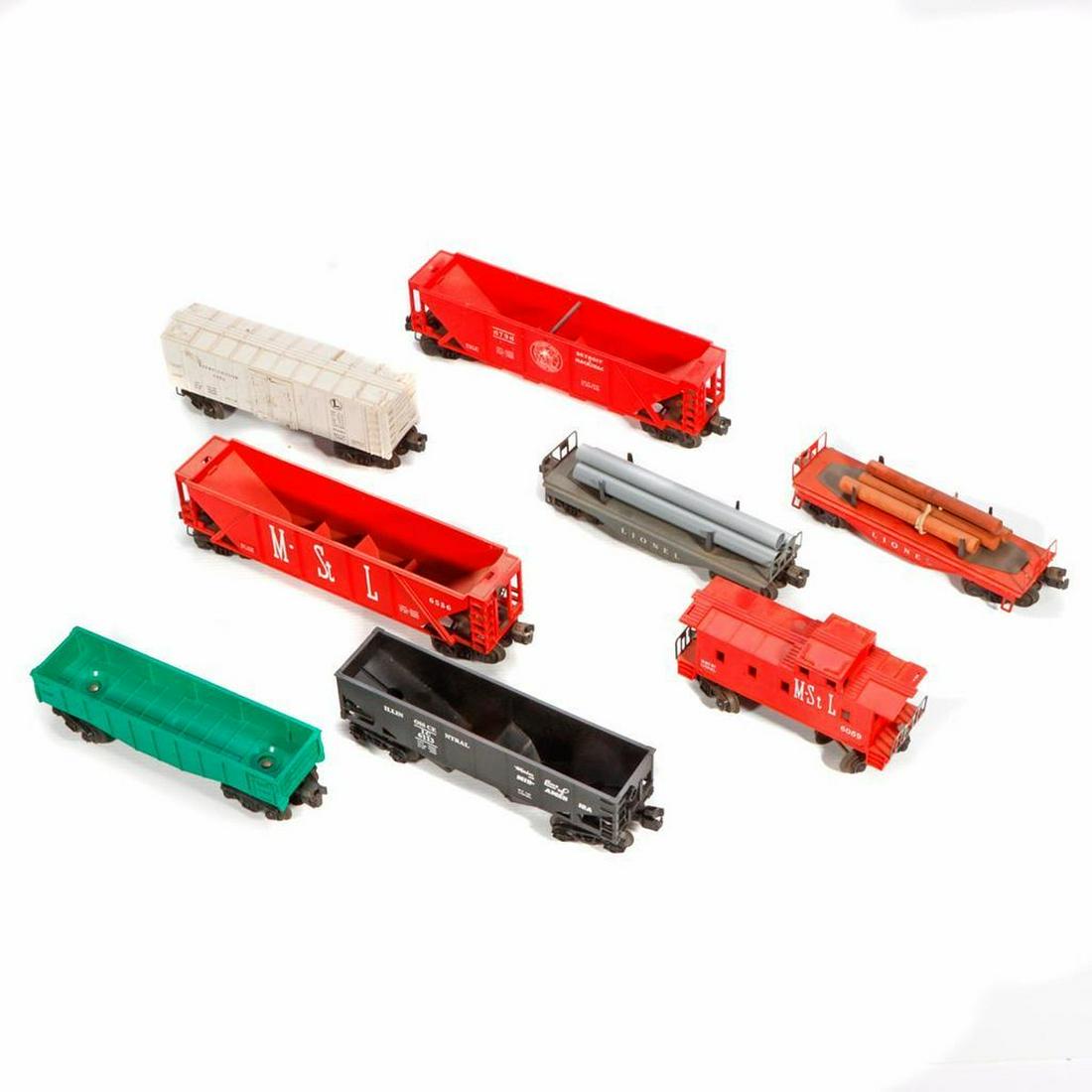 Lionel 8 Freights 6536 6736 6113 6482 6059 6111 6111 (6142) (1 of 4)