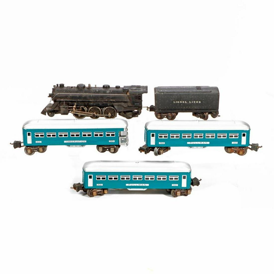 Lionel Prewar 1666 Loco 2689t W 2 2630 Pullman 2631 Obs