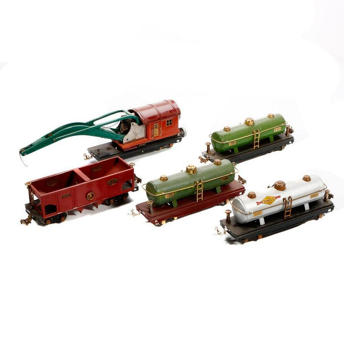 Lionel Prewar Freight Cars: 816, 815, 815, 815, 810 (1 of 3)