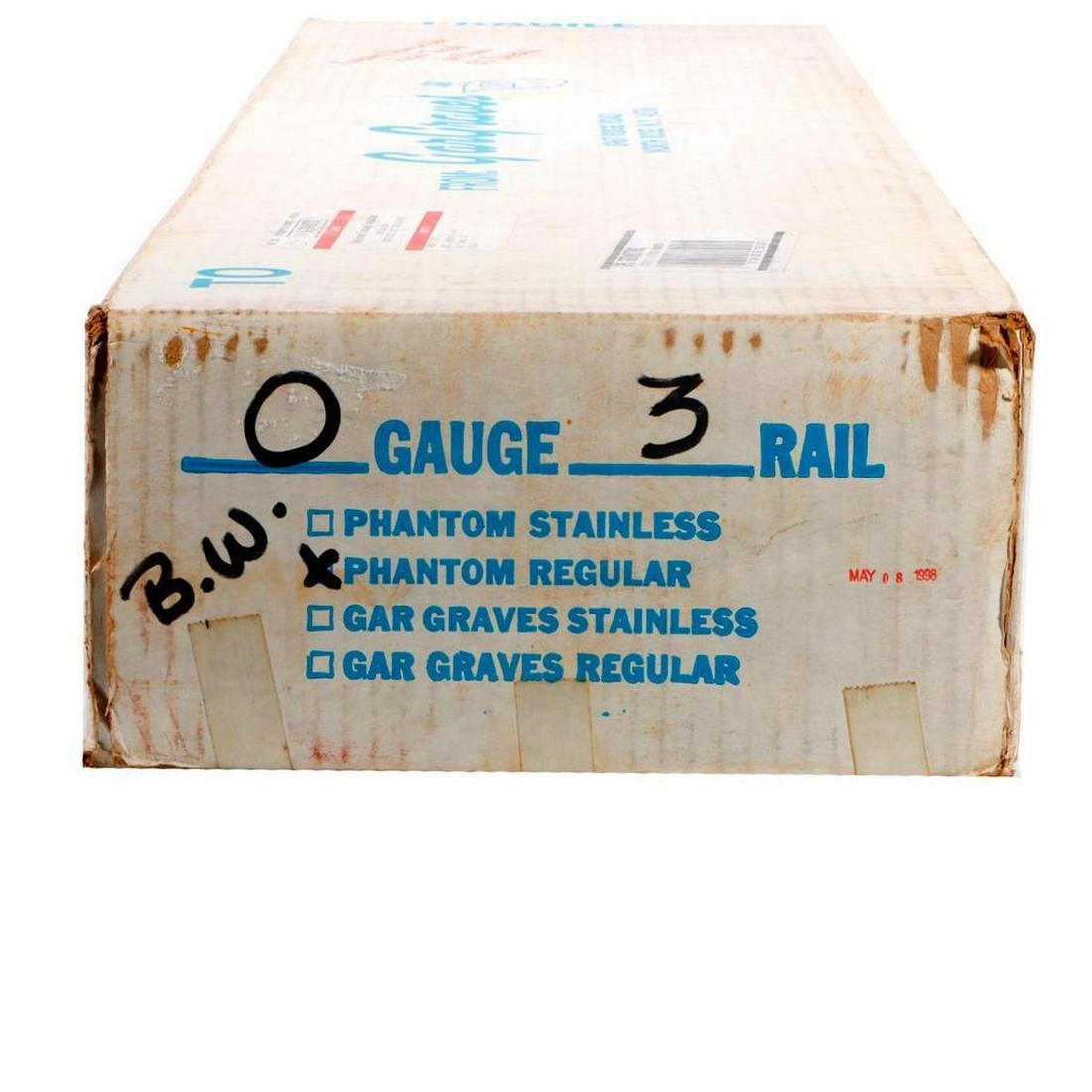 Case of (51) Gargraves Phantom Rail O Gauge 37 inch track. (1 of 1)