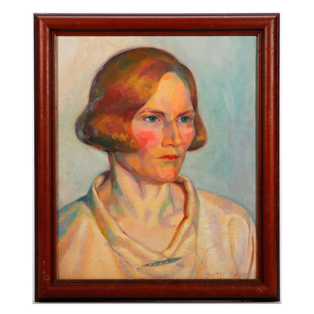Portrait of Elsie Whitaker Martinez, 1926. (1 of 3)
