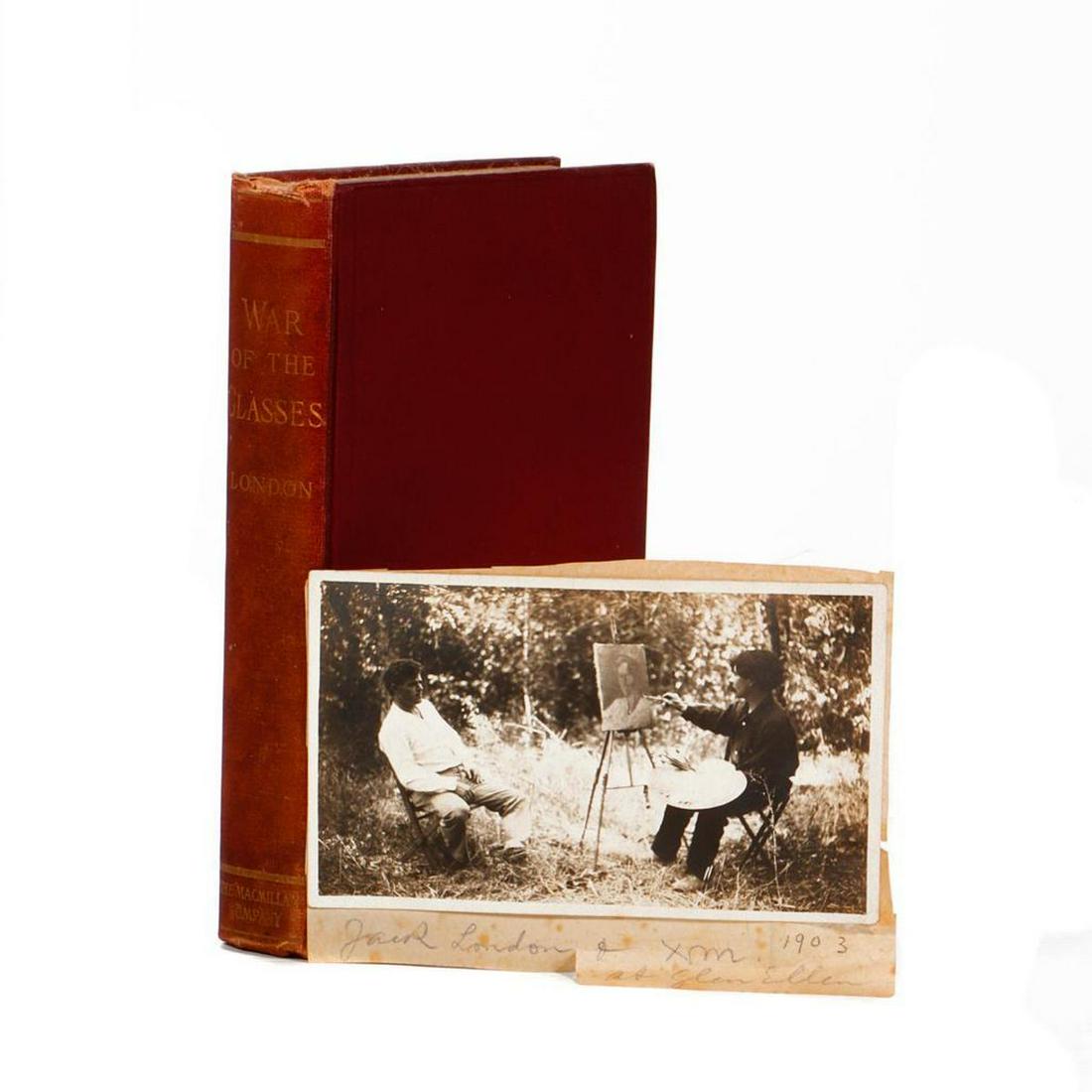 Jack London, Signed First, with Photo. (1 of 5)