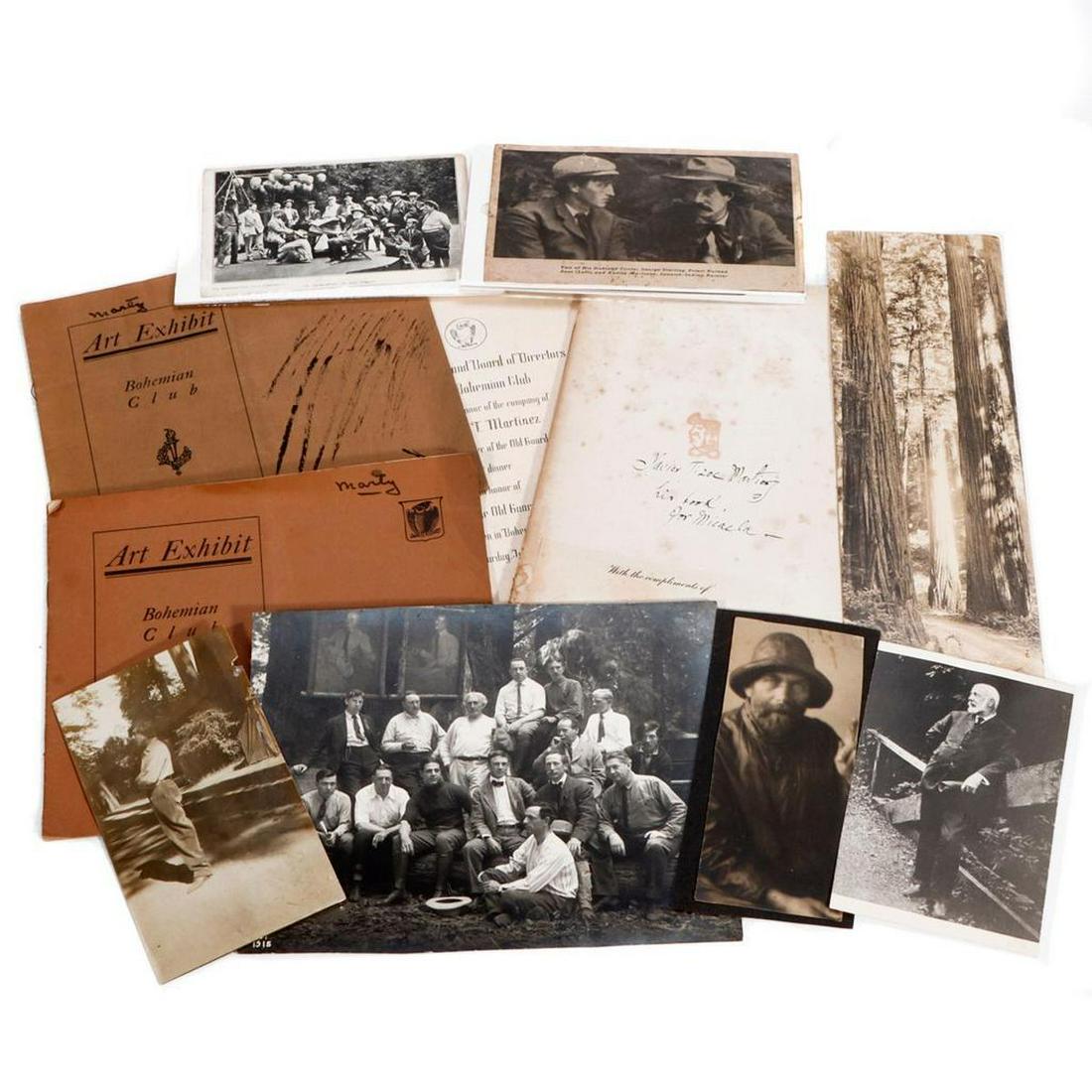 Bohemian Club/Xavier Martinez Photos and Ephemera. (1 of 4)