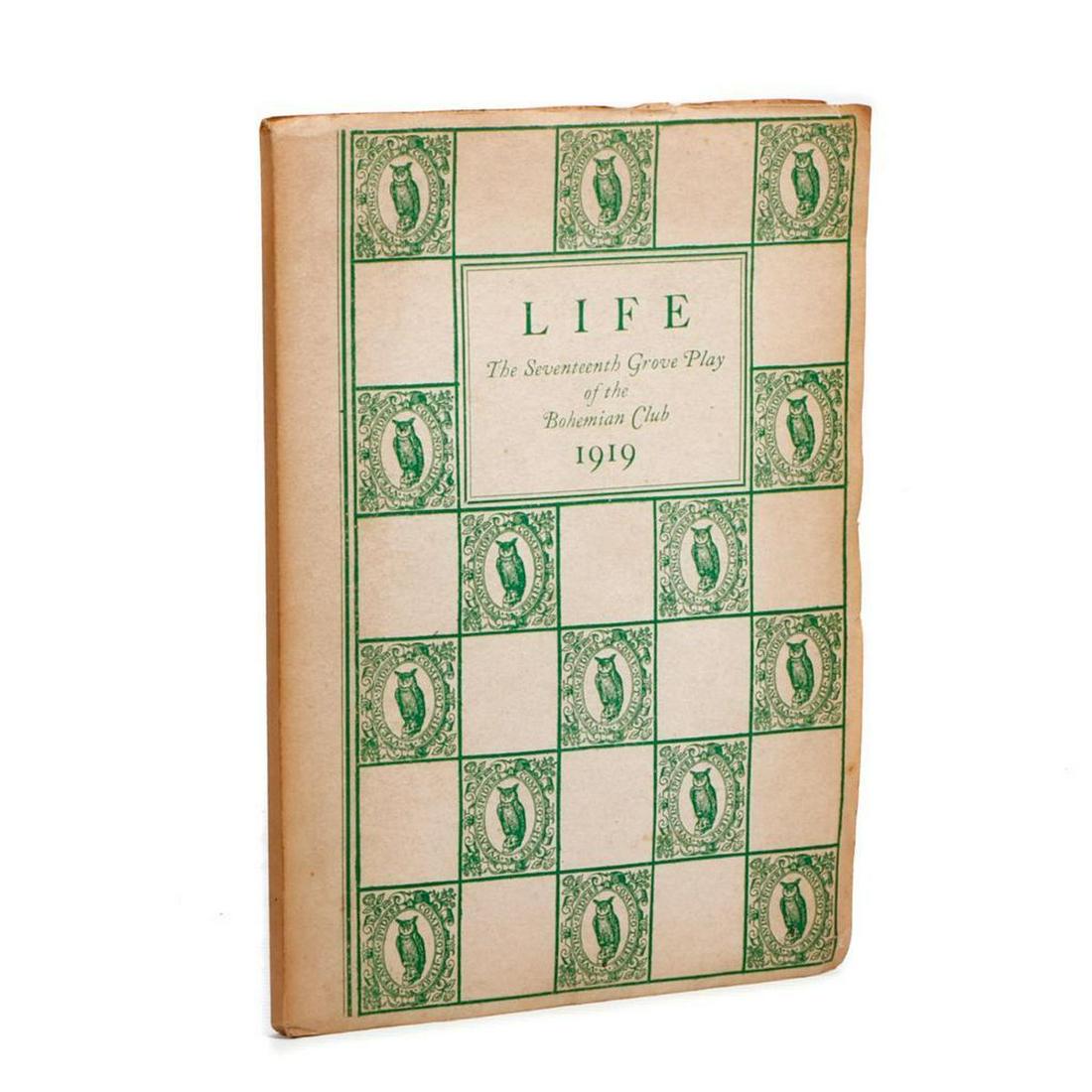 Life, Bohemian Grove, 1919, Signed. (1 of 2)