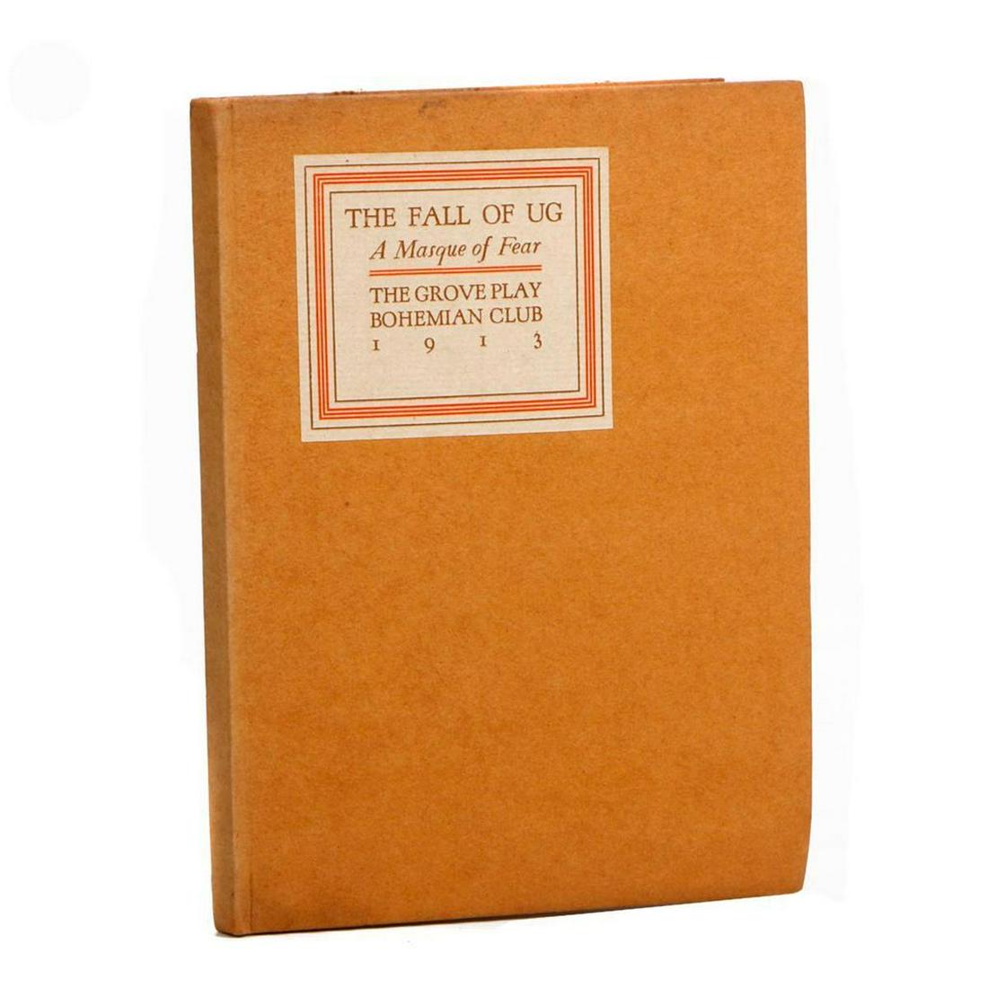 The Fall of Ug, Bohemian Club, Signed, 1913. (1 of 4)