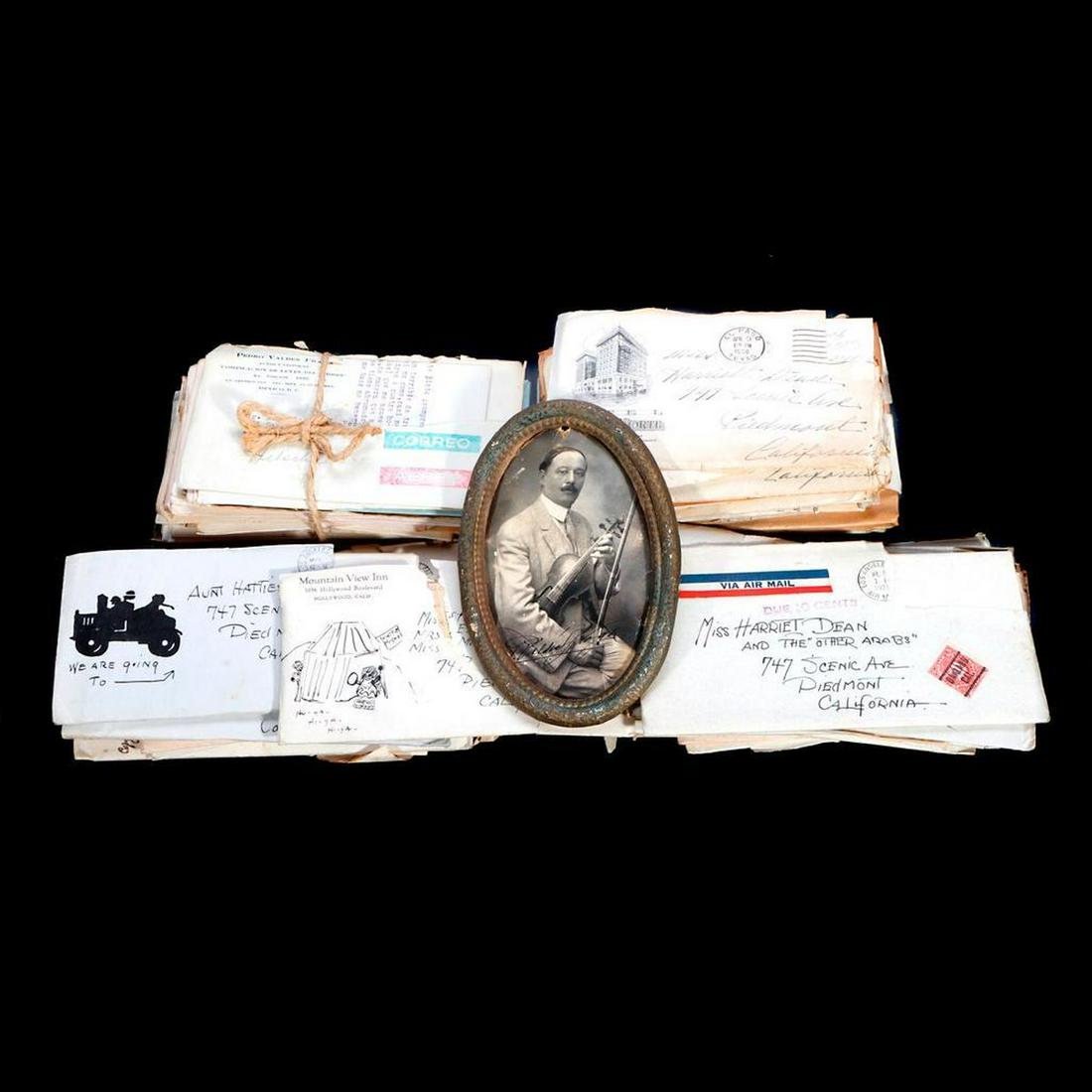 Letters of a Violinist; Costume Designer; Choreographer, 1920s-1930s. (1 of 6)