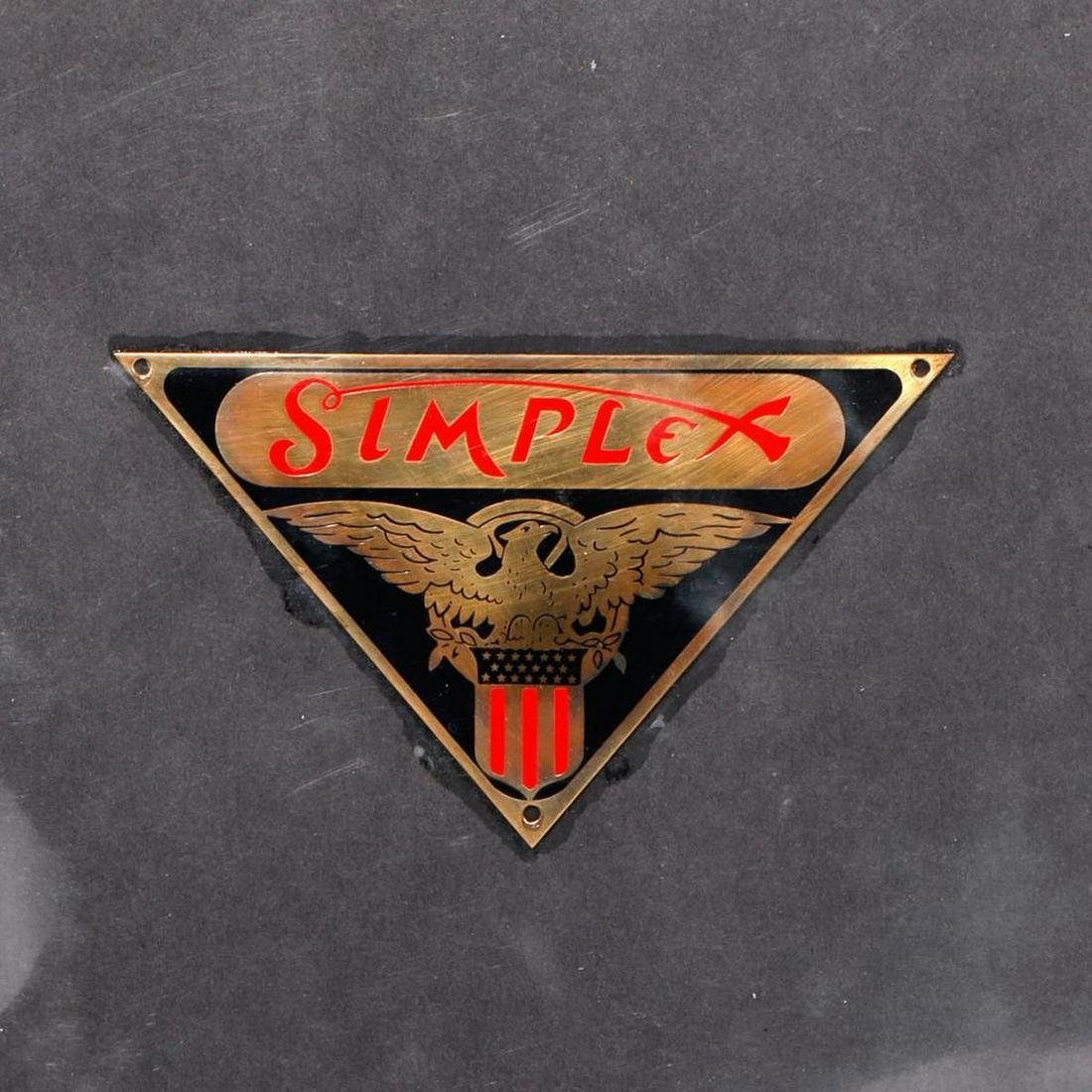 Collection of Simplex Automobile Ephemera. (1 of 5)