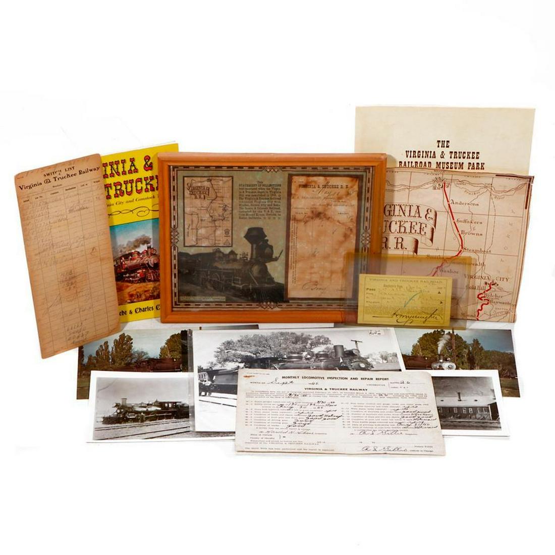 Virginia & Truckee Railroad Ephemera and Misc. (1 of 4)