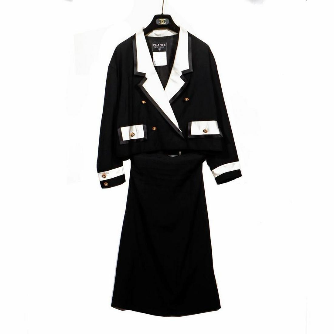 Vintage Chanel Skirt Suit. (1 of 3)