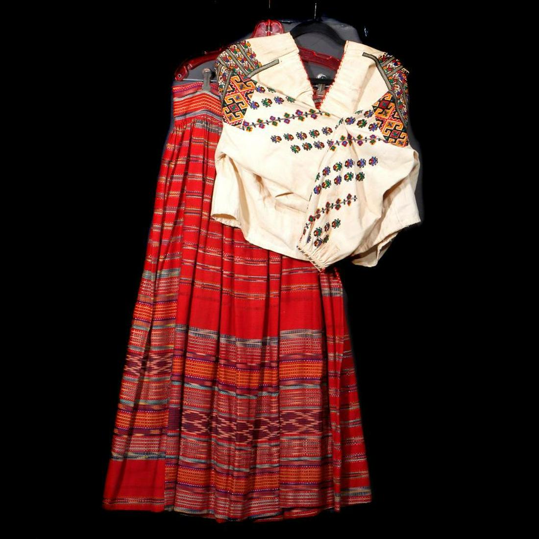 Vintage Folk Skirt, Blouse, and Dress. (1 of 3)