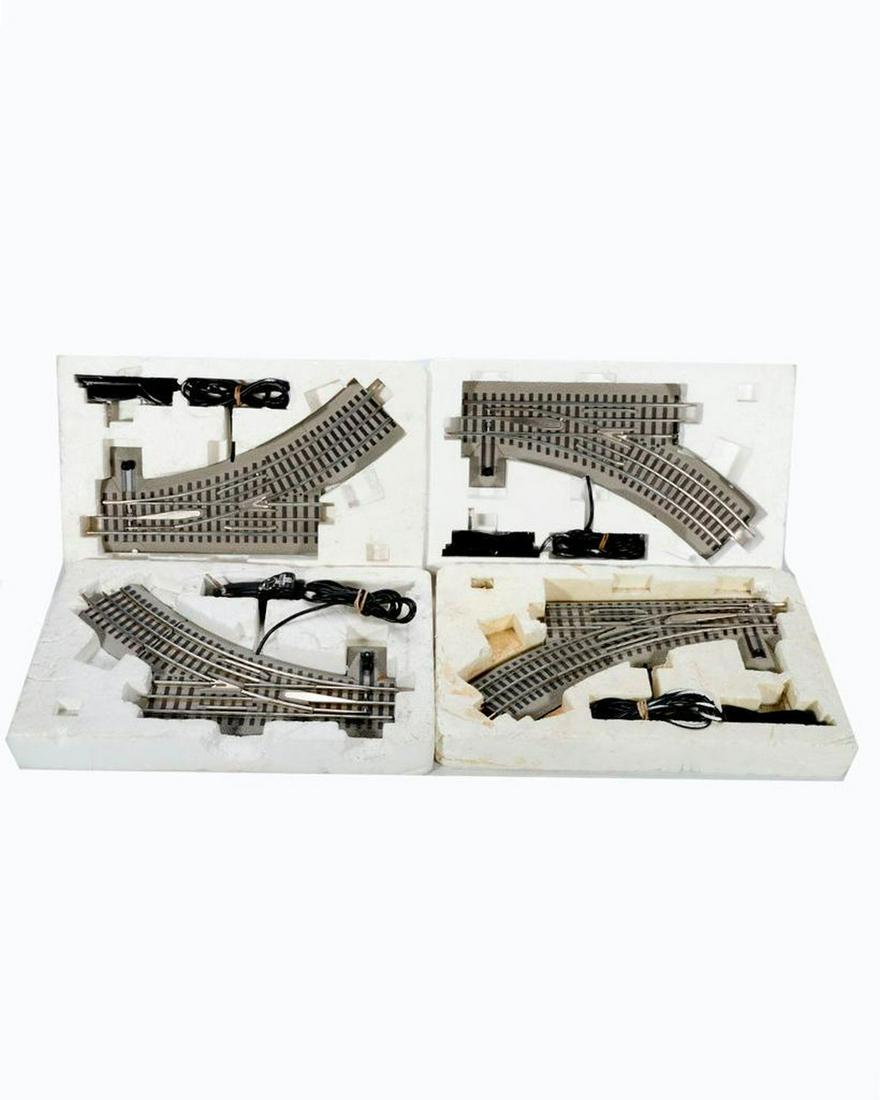 2 Pair Lionel O Gauge Fastrack 0-36 Remote Switches (1 of 2)