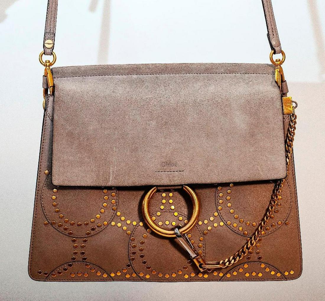 Chloe Faye Day Handbag Grey Suede: Turner Auctions and Appraisals ushers in the next generation with andDaughters Auctions, founded by daughters Cassandra and Elysia Turner, along with Jason Krell. &Daughters Notes. Chloe's Faye bag is