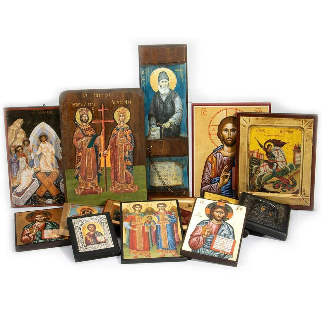 Collection of Greek Icons. (1 of 4)