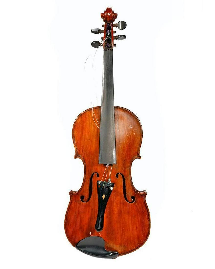 Czechoslovakian Violin, with G. Rudi Steinel Bow. (1 of 9)