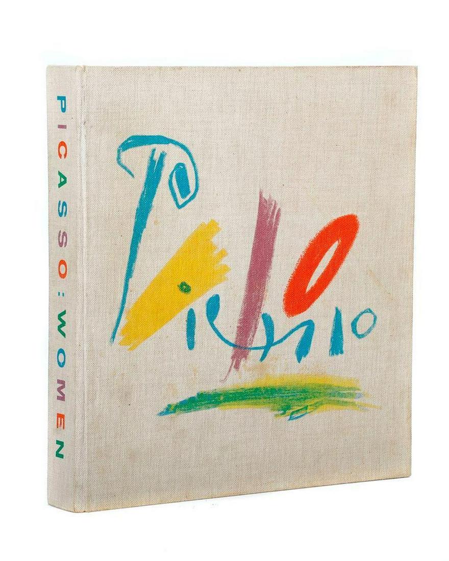 Picasso: Women, 1964.: PARMELIN, HELENE. Picasso: Women, Cannes and Mougins, 1954-1963. Paris and Amsterdam: Editions Cercle D'Art, S.A. / Harry N. Abrams, N.V., 1964. Large 4to. Beige cloth boards with color-printed spine 