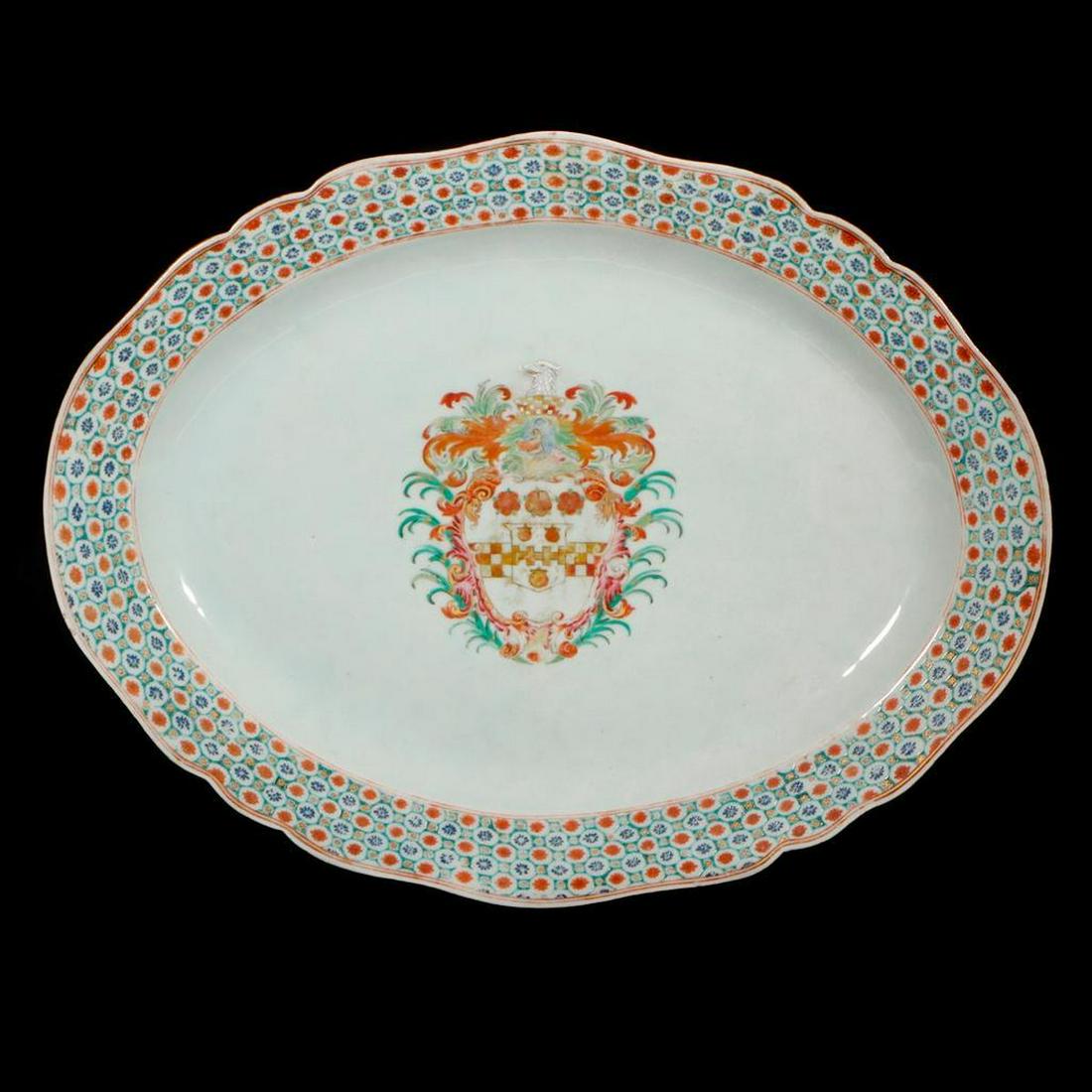 18th Century Chinese Export Platter. (1 of 3)
