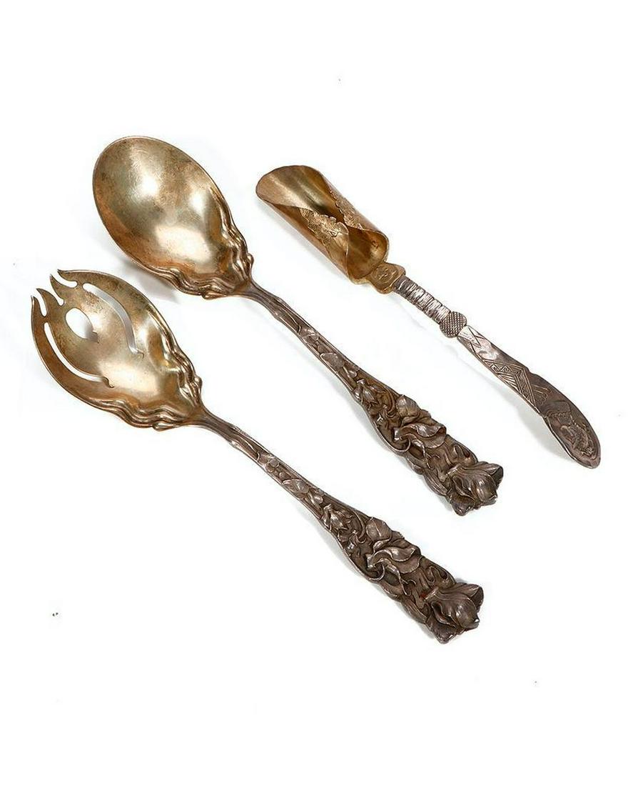 Sheibler sterling silver serving pieces (1 of 5)