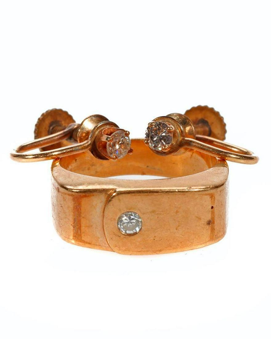 Group of diamond and 14k gold jewelry (1 of 3)