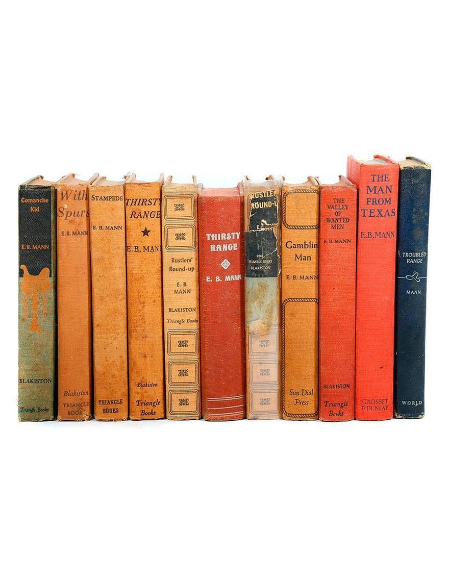 E. B. Mann Western Novels, 1930s-1940s. (1 of 2)