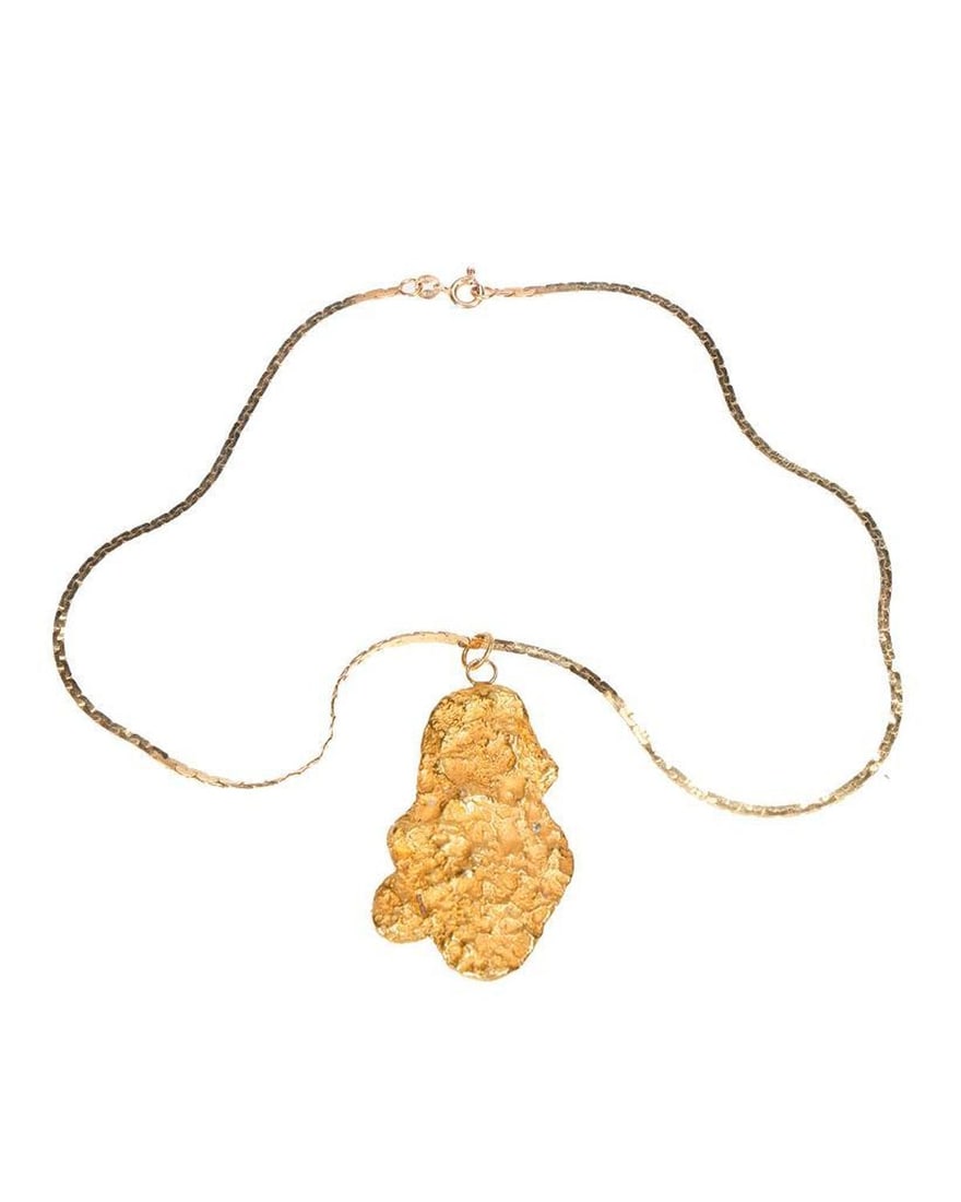 A 14k gold pendant necklace (1 of 4)