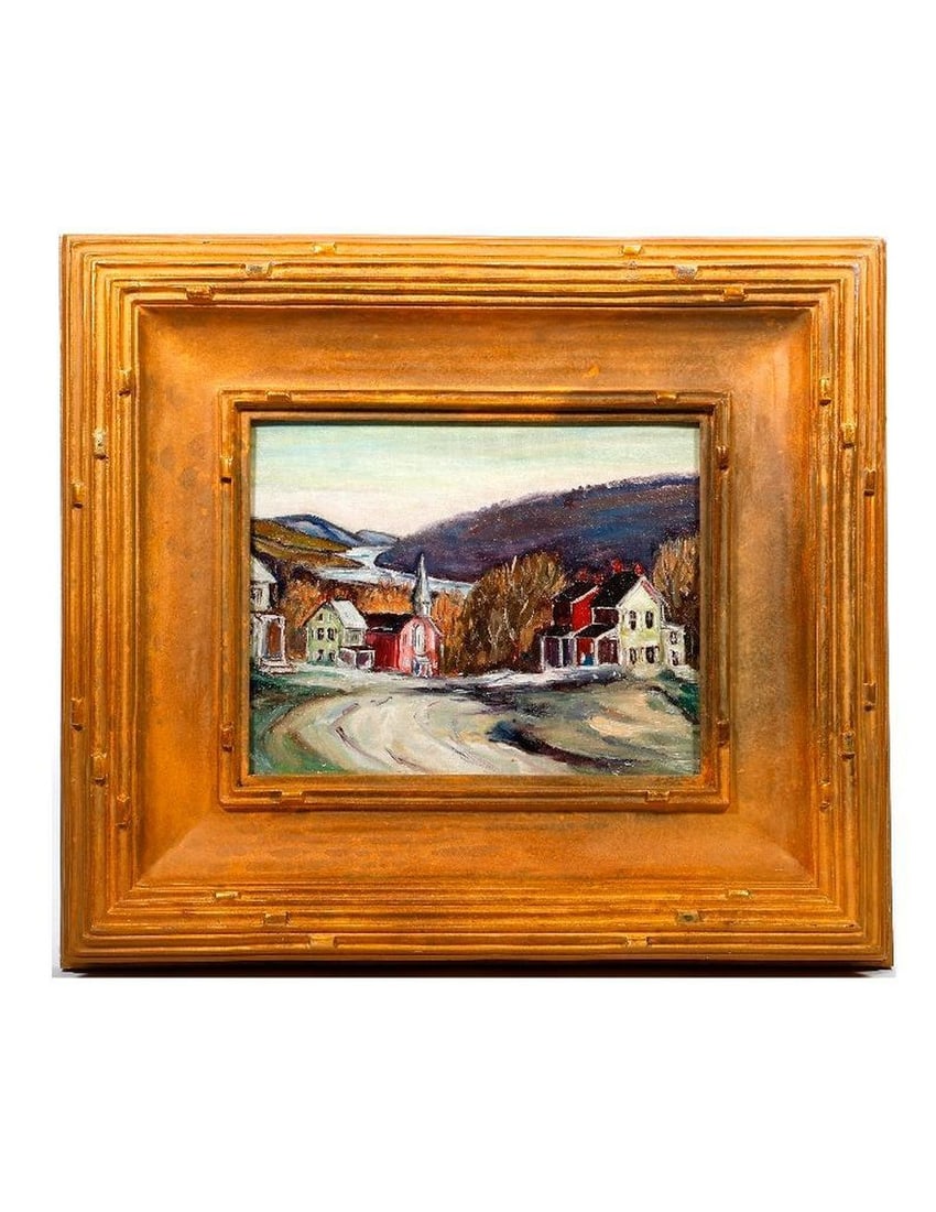 Pennsylvania Landcape Painting (1943) (1 of 2)