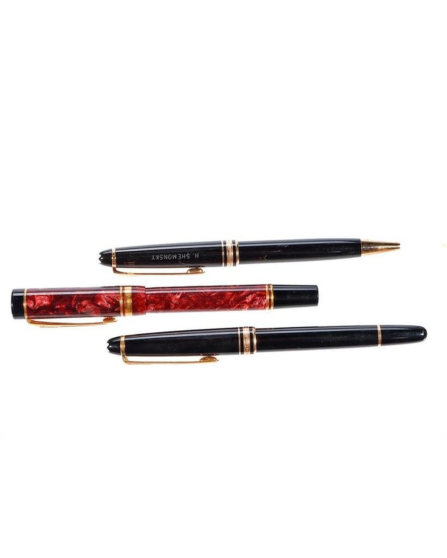 Group of three pens (1 of 2)