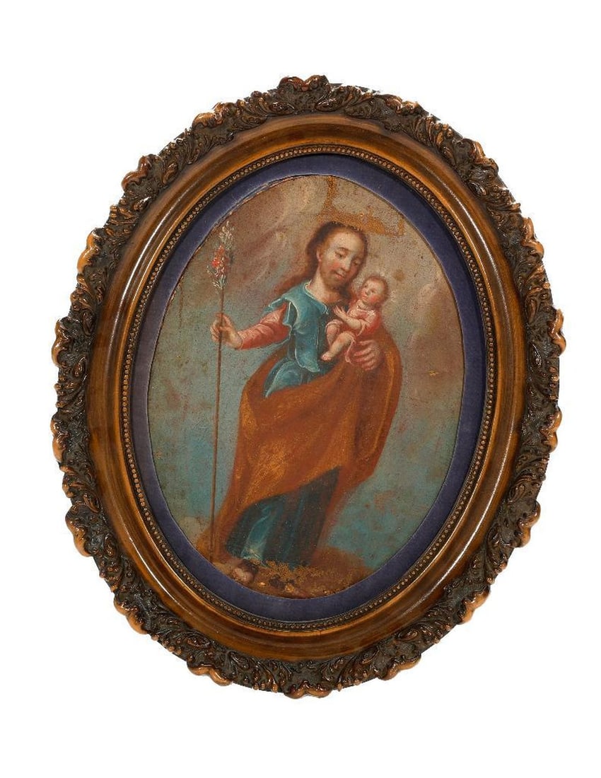 19th Century Mexican School. (1 of 2)