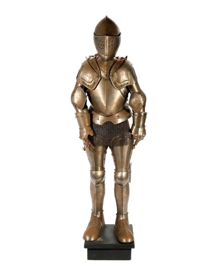 English Half-Size Set of Armor, 20th Century. (1 of 3)