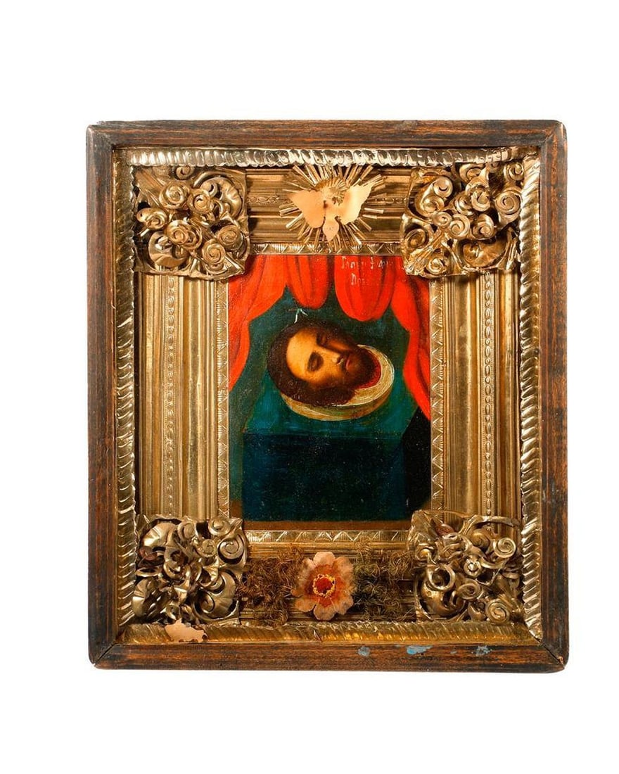 An Icon of the Head of Saint John, in Kiot. (1 of 2)