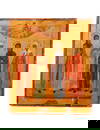 A Greek Icon of Four Saints.