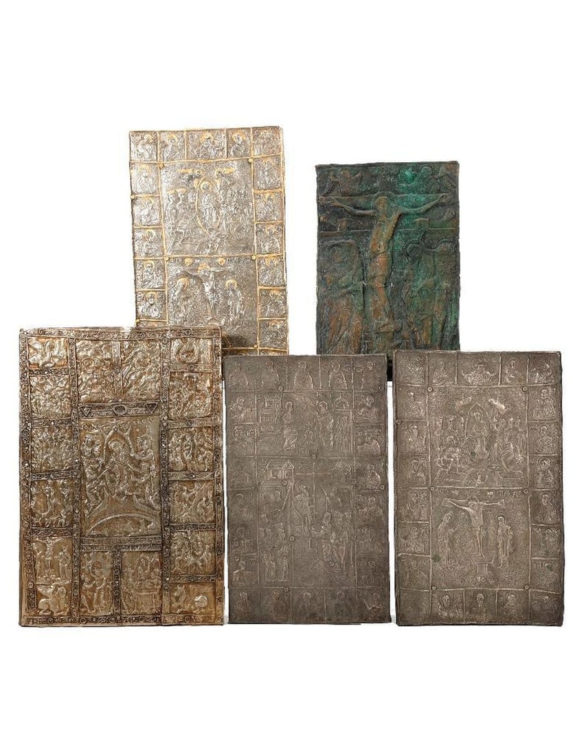 Collection of Relief Metal Icons. (1 of 5)