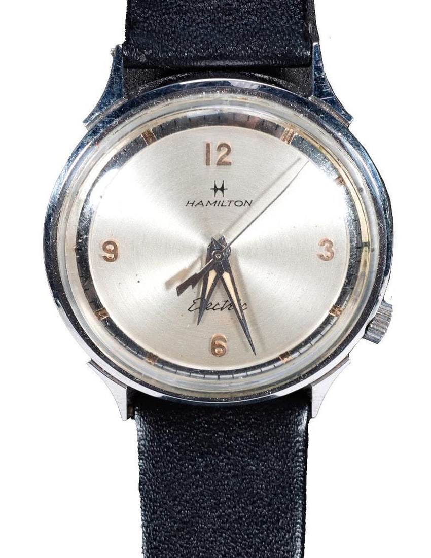 Vintage Hamilton 1960's Skip Jack Electric Watch: Vintage Hamilton Skip Jack Electric Stainless Steel 1960's Watch. NOTE: Watches are sold as is regardless of functionality. Please examine the provided photos to thoroughly evaluate each piece. All wa