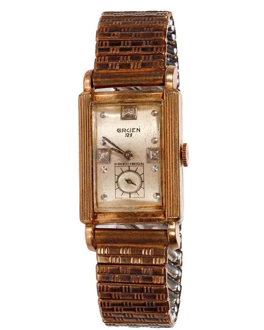 Vintage Gruen Tank Watch (1 of 2)