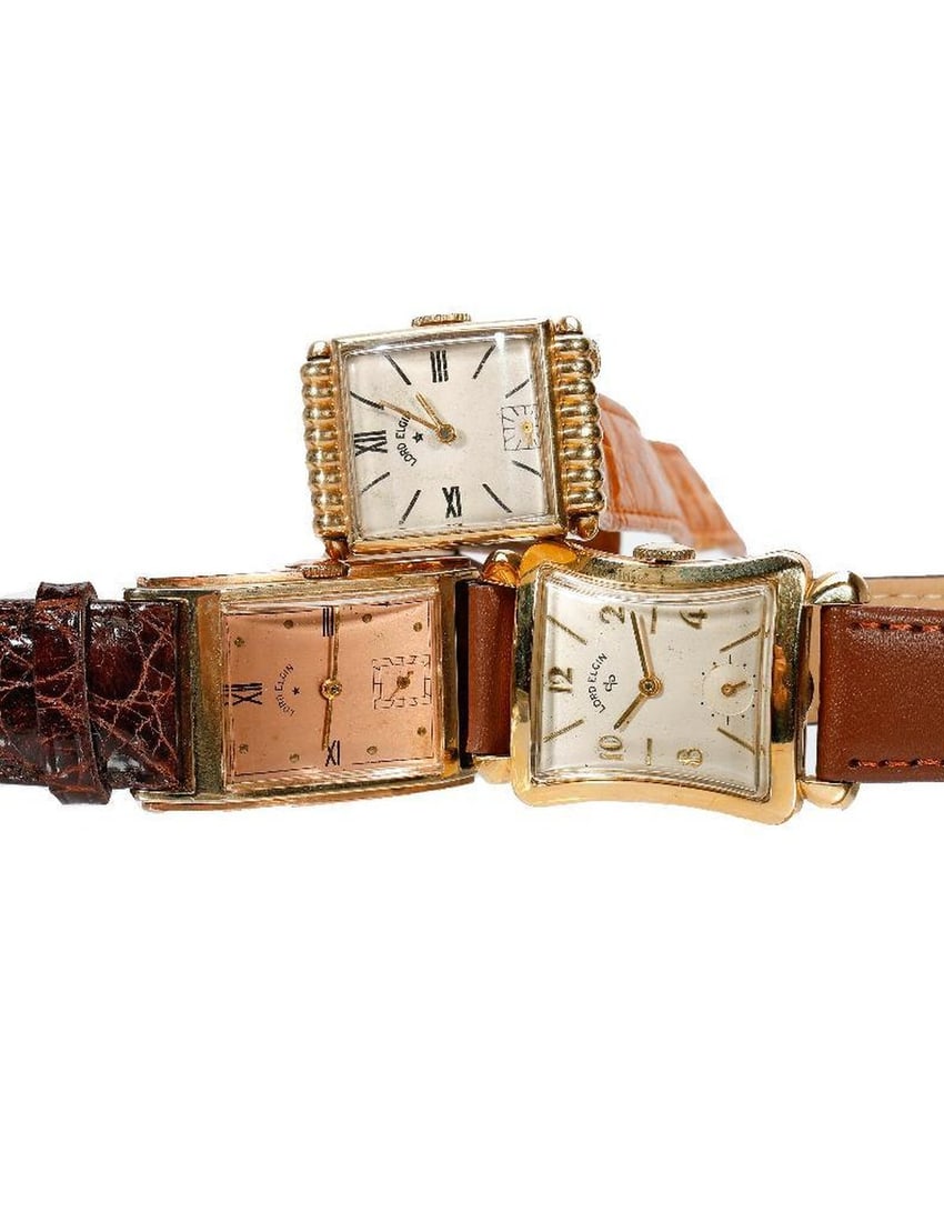 Three Vintage Lord Elgin Watches (1 of 5)