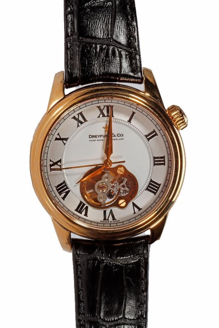 DreyFuss & Co. Skeleton Automatic Men's Watch (1 of 2)