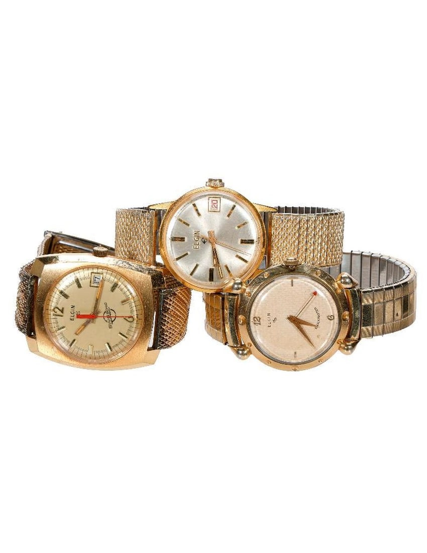 Three Vintage Elgin Watches (1 of 2)