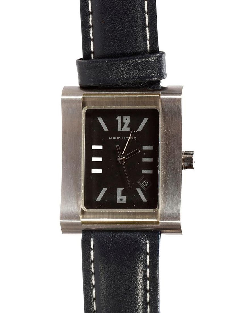 Hamilton 000032 Watch: Hamilton 000032 Art Deco Style Watch. NOTE: All watches are sold as is regardless of functionality. Please examine the provided photos to thoroughly evaluate each piece. All watches in the sale have b