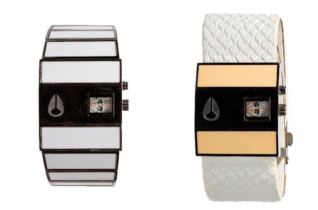 Two Vintage Nixon Rotolog Watches (1 of 4)